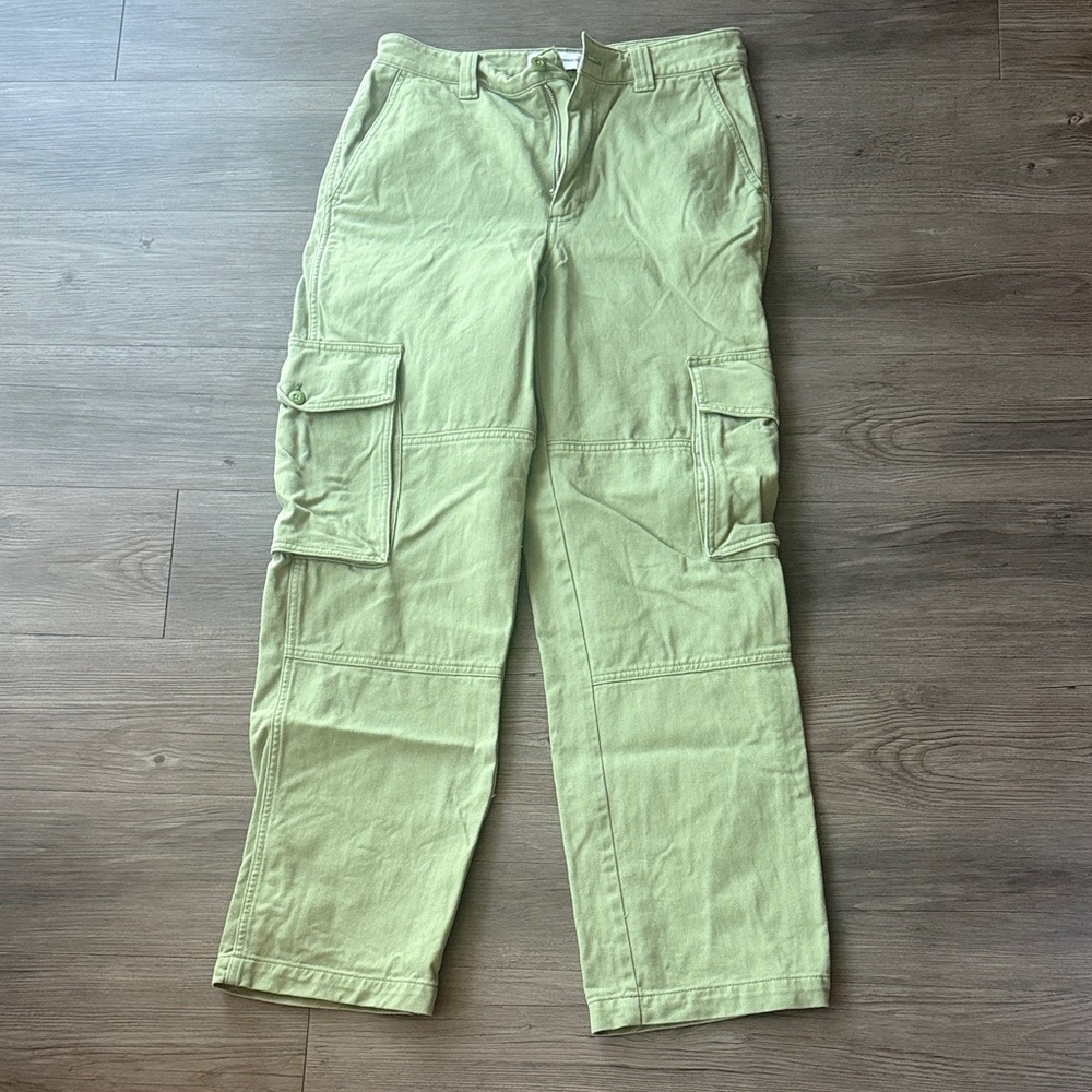 TNA Light Green Cargo Pants for Men